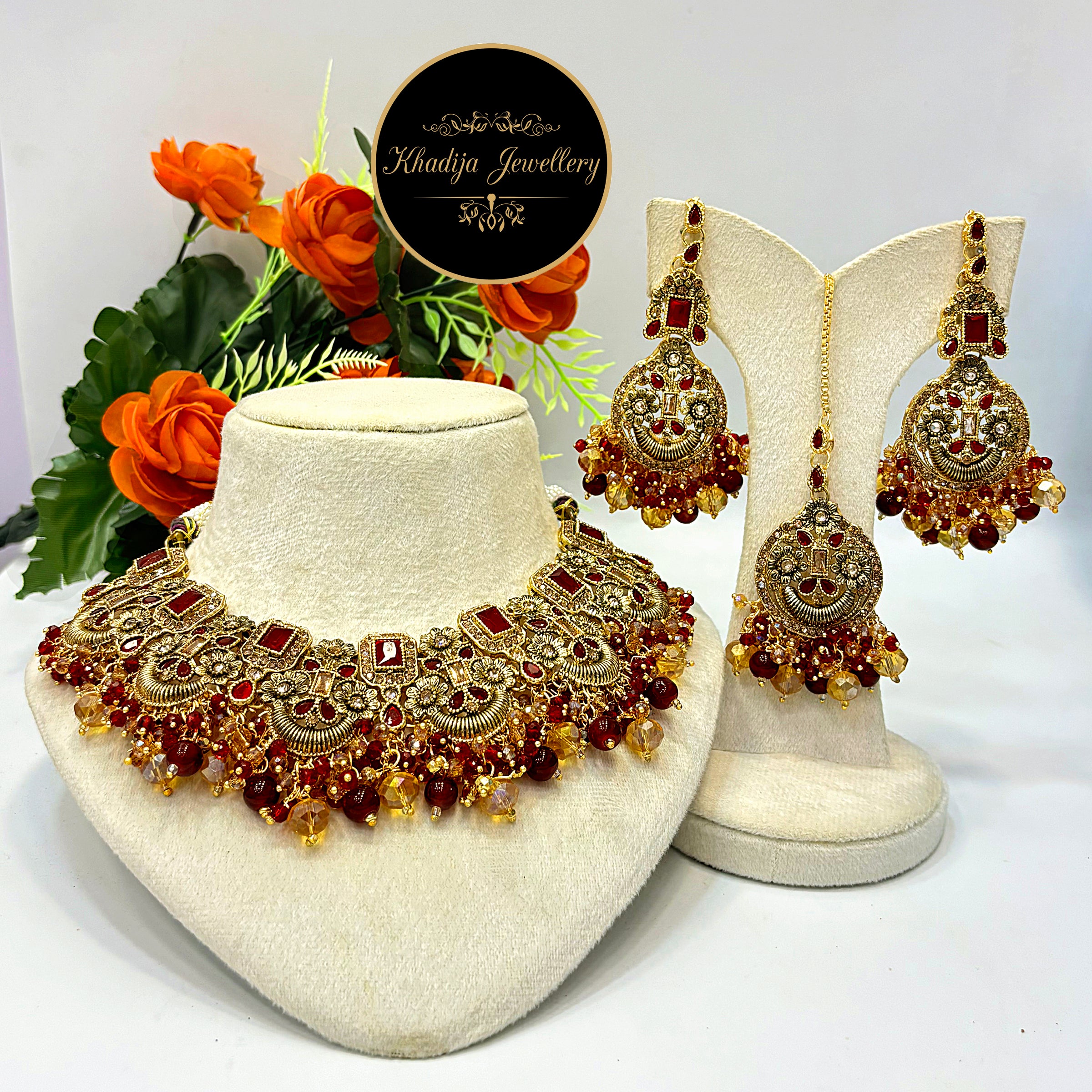 Bridal Necklace Set RE0015