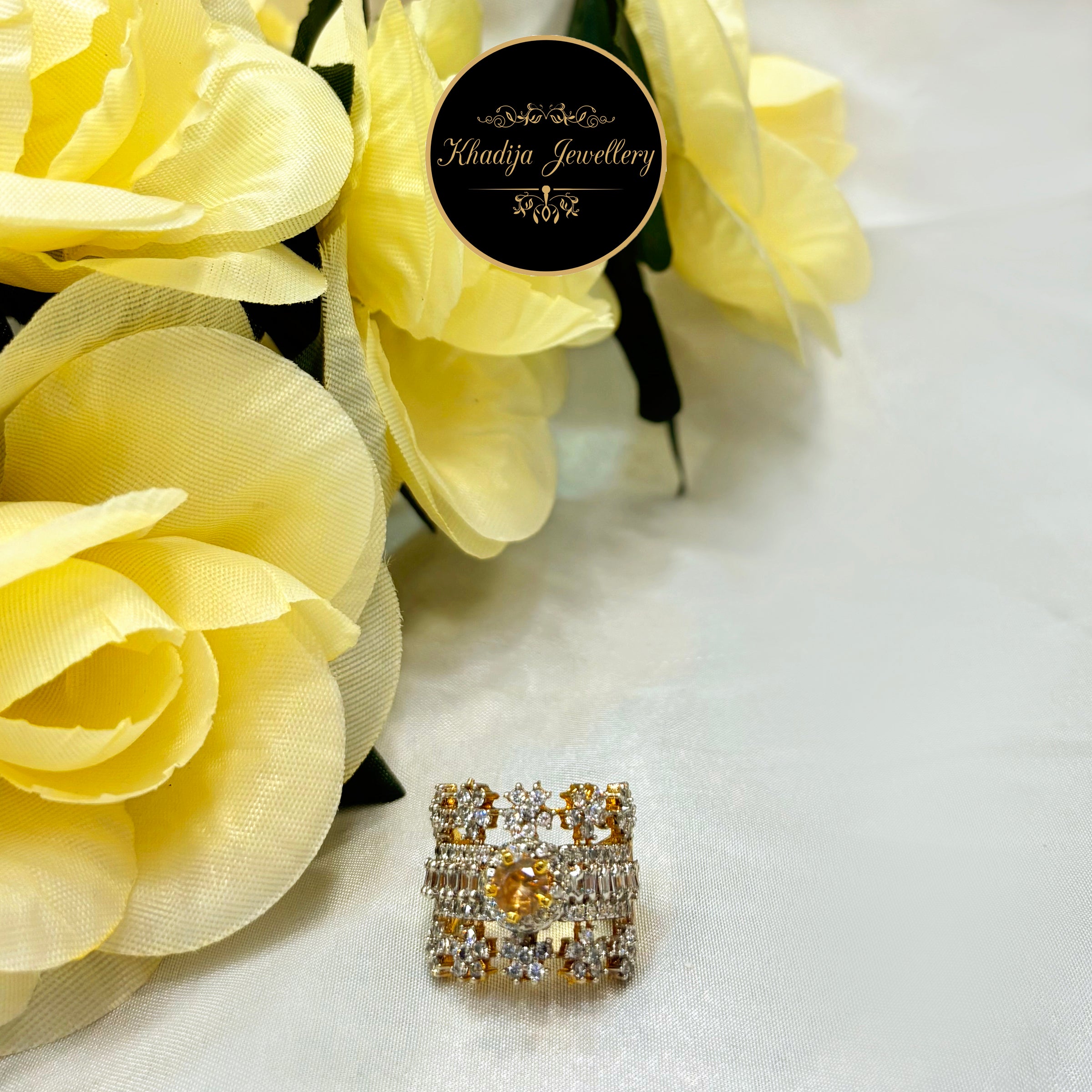 Crown Ring With Diamonds 💎 (RG0012)