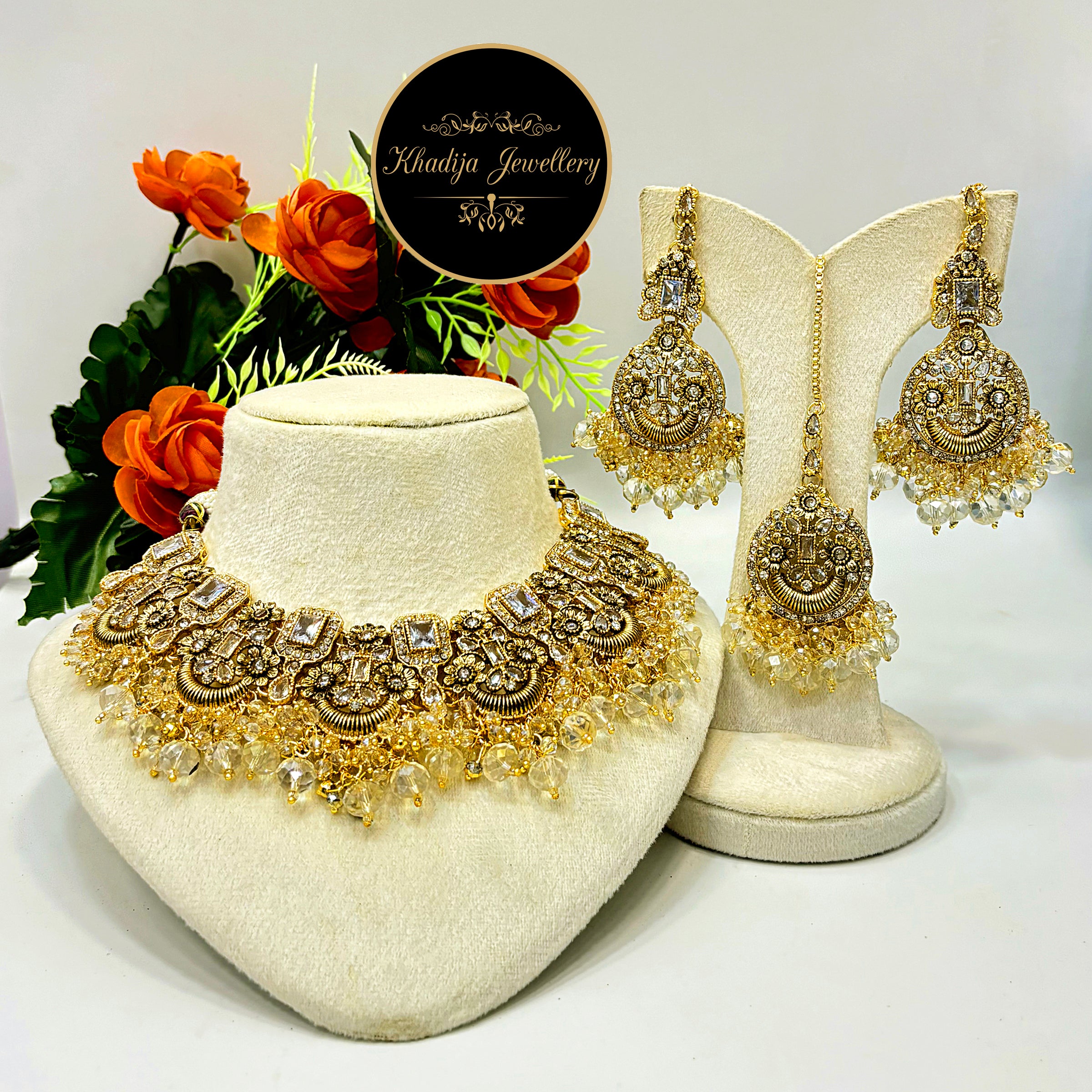 Bridal Necklace Set RE0015