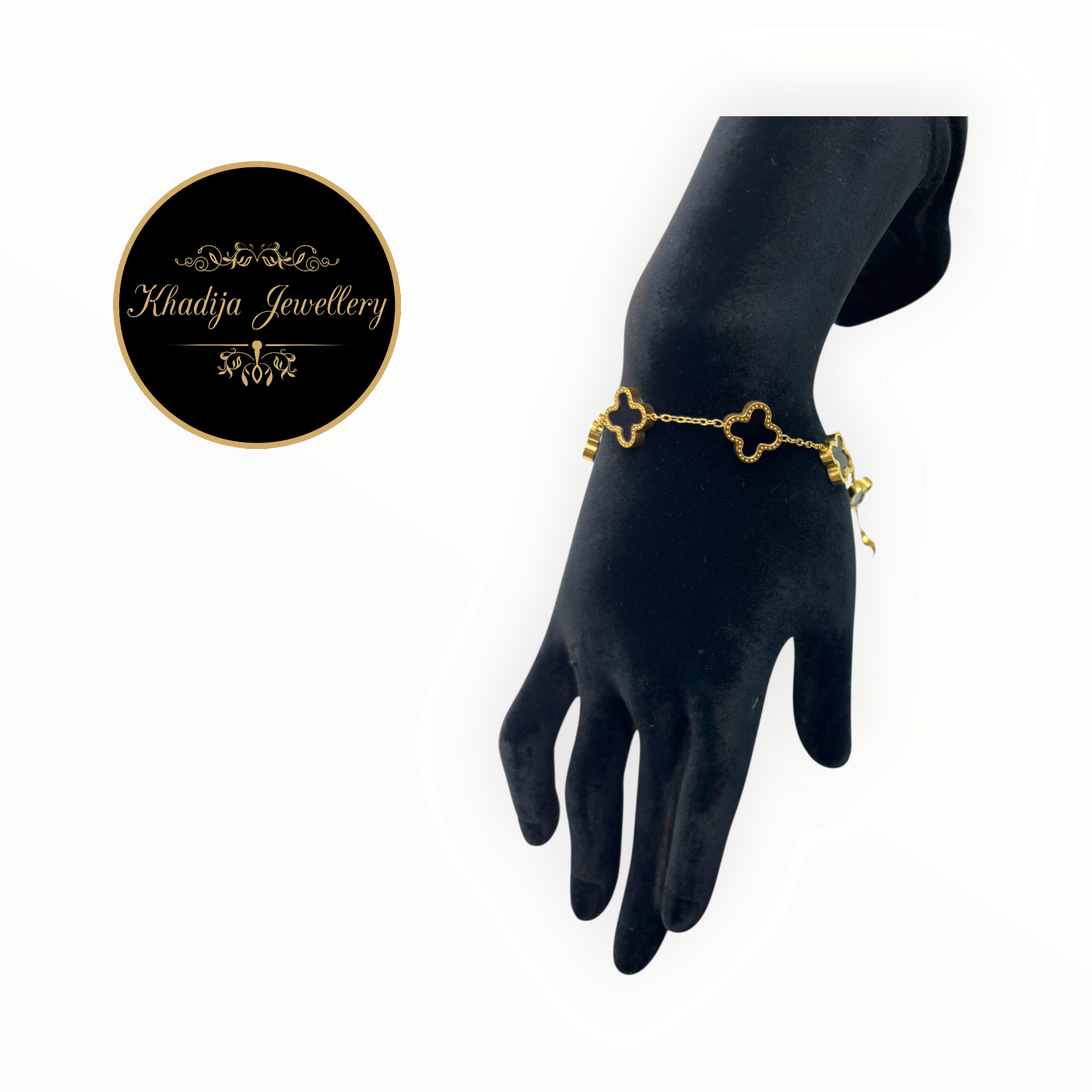 🌸Gold Clover Link Bracelet🌸 (CB001)