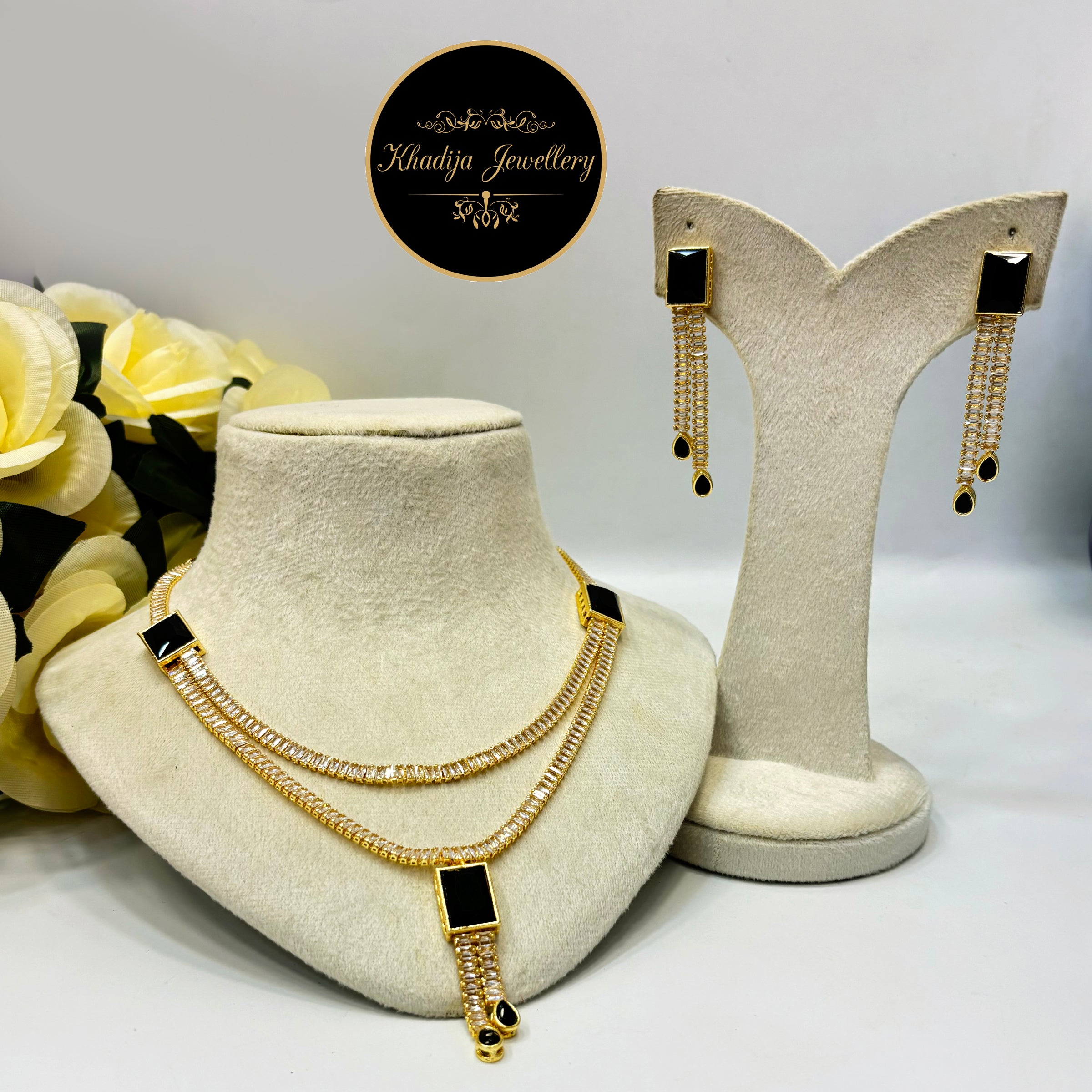 Crystal Aura Necklace Set RE0018