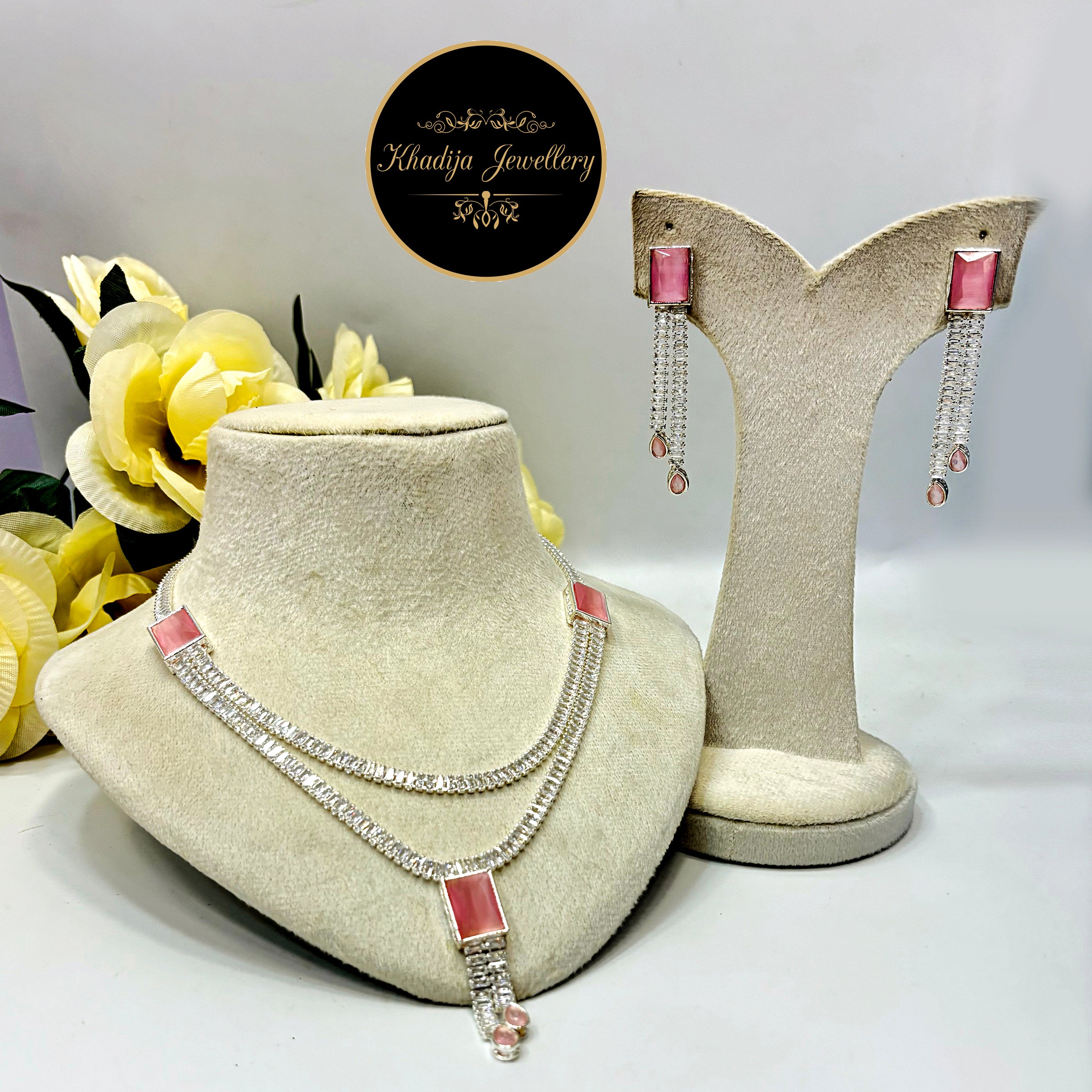 Crystal Aura Necklace Set RE0018