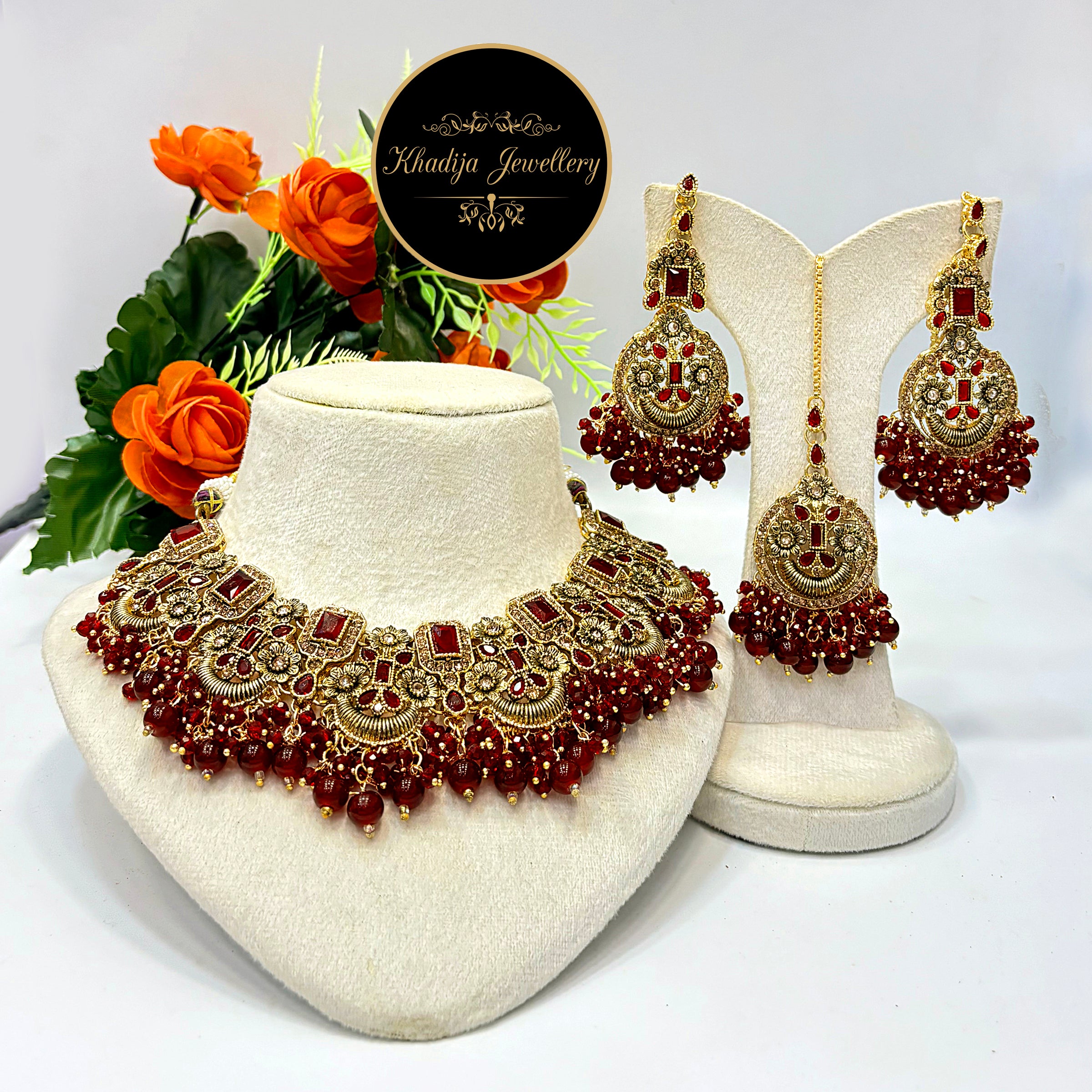 Bridal Necklace Set RE0015