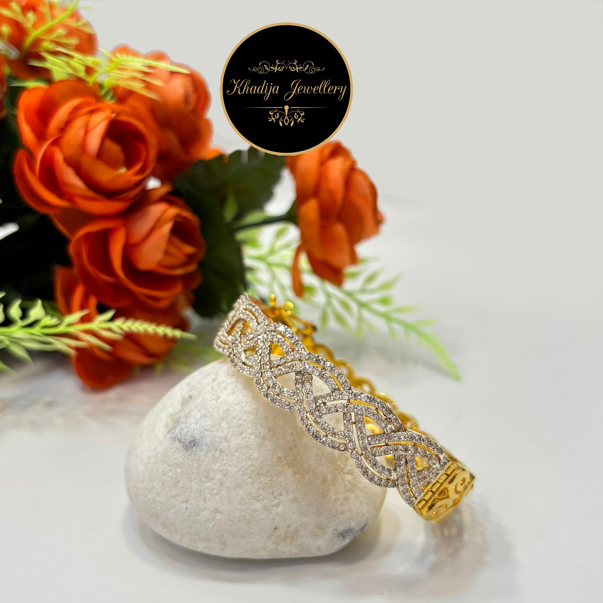Diamond   Designer- Bracelet with Diamond  (Az54)