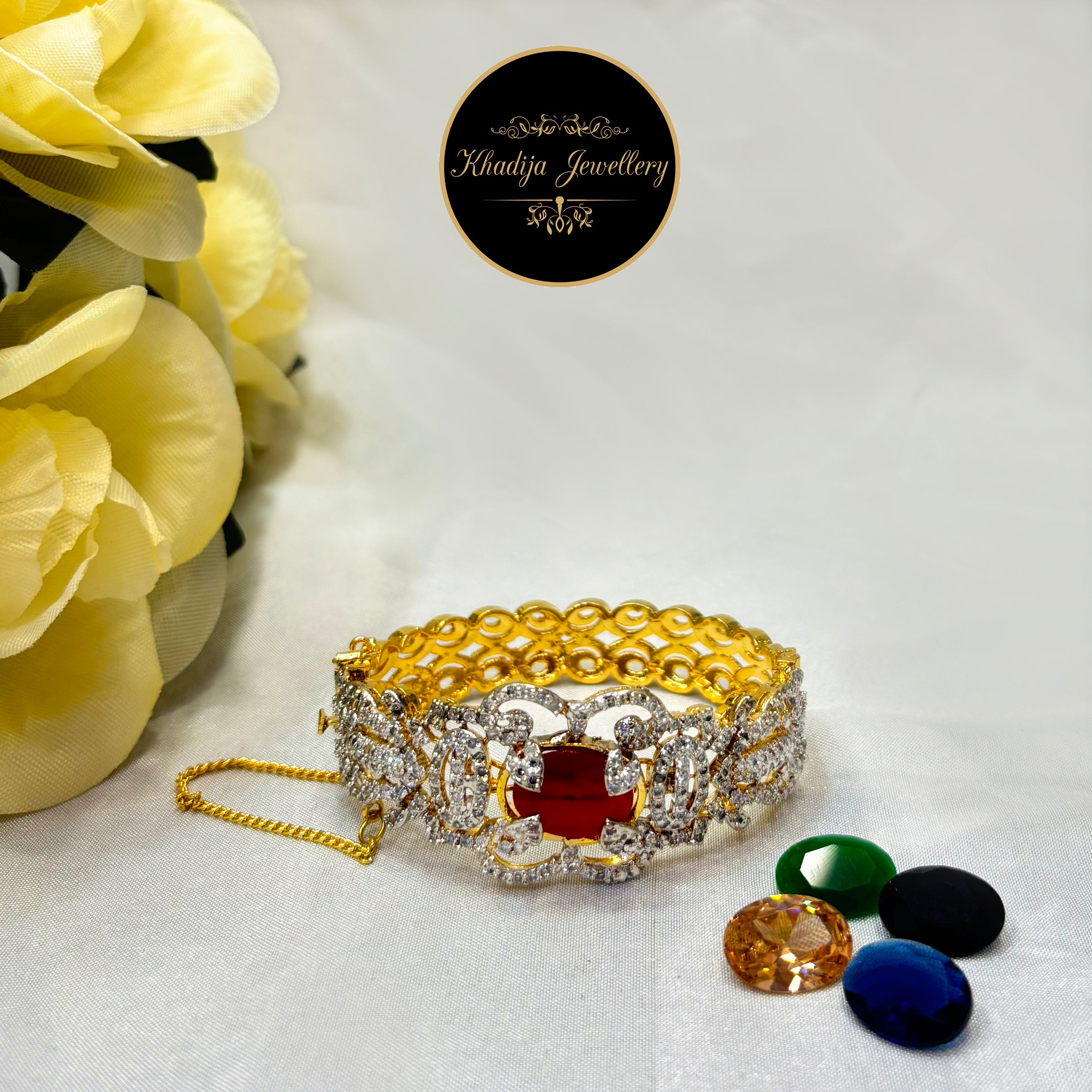 ✨ Changeable Colour openable Bracelet  Elegant & Versatile ✨(Az062)