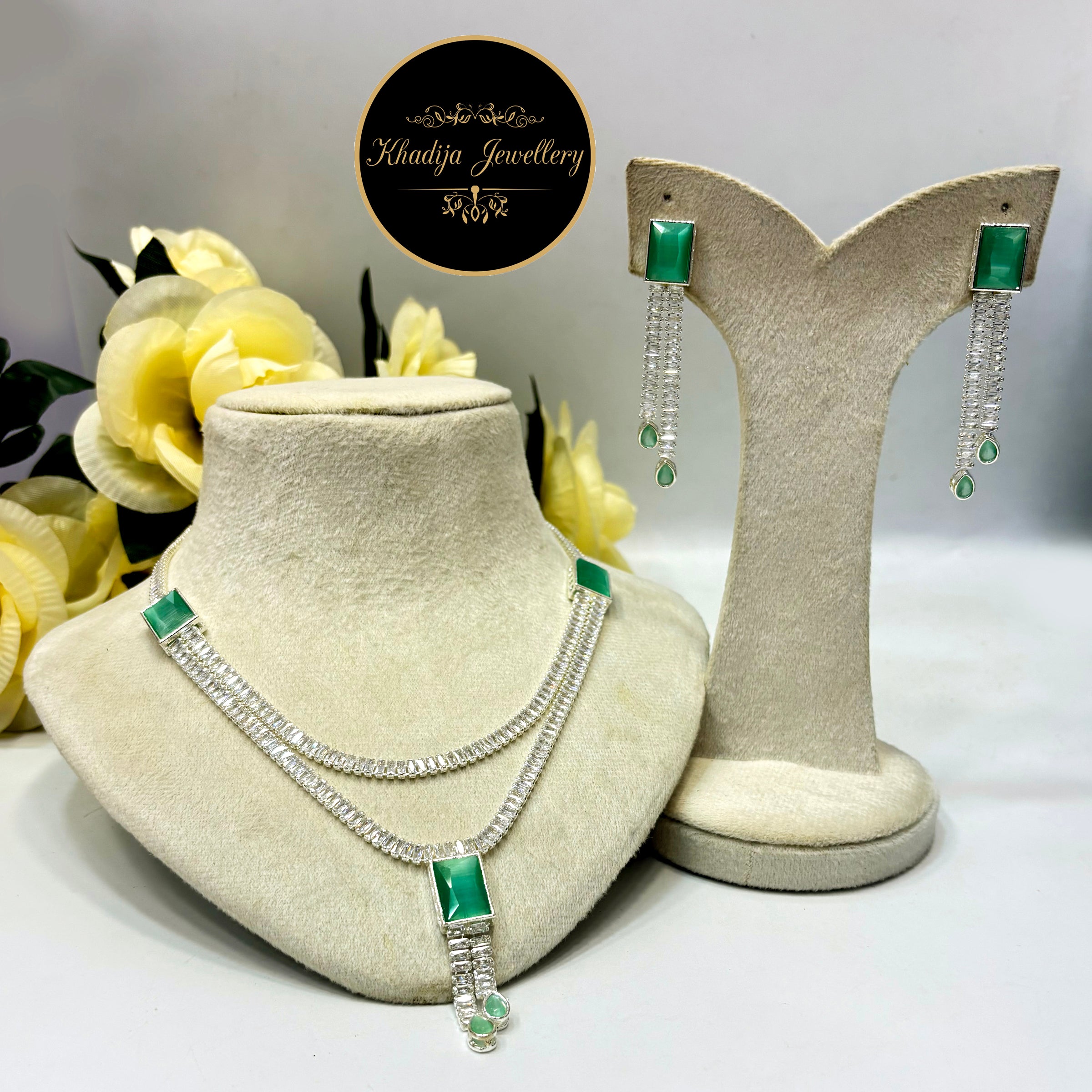 Crystal Aura Necklace Set RE0018