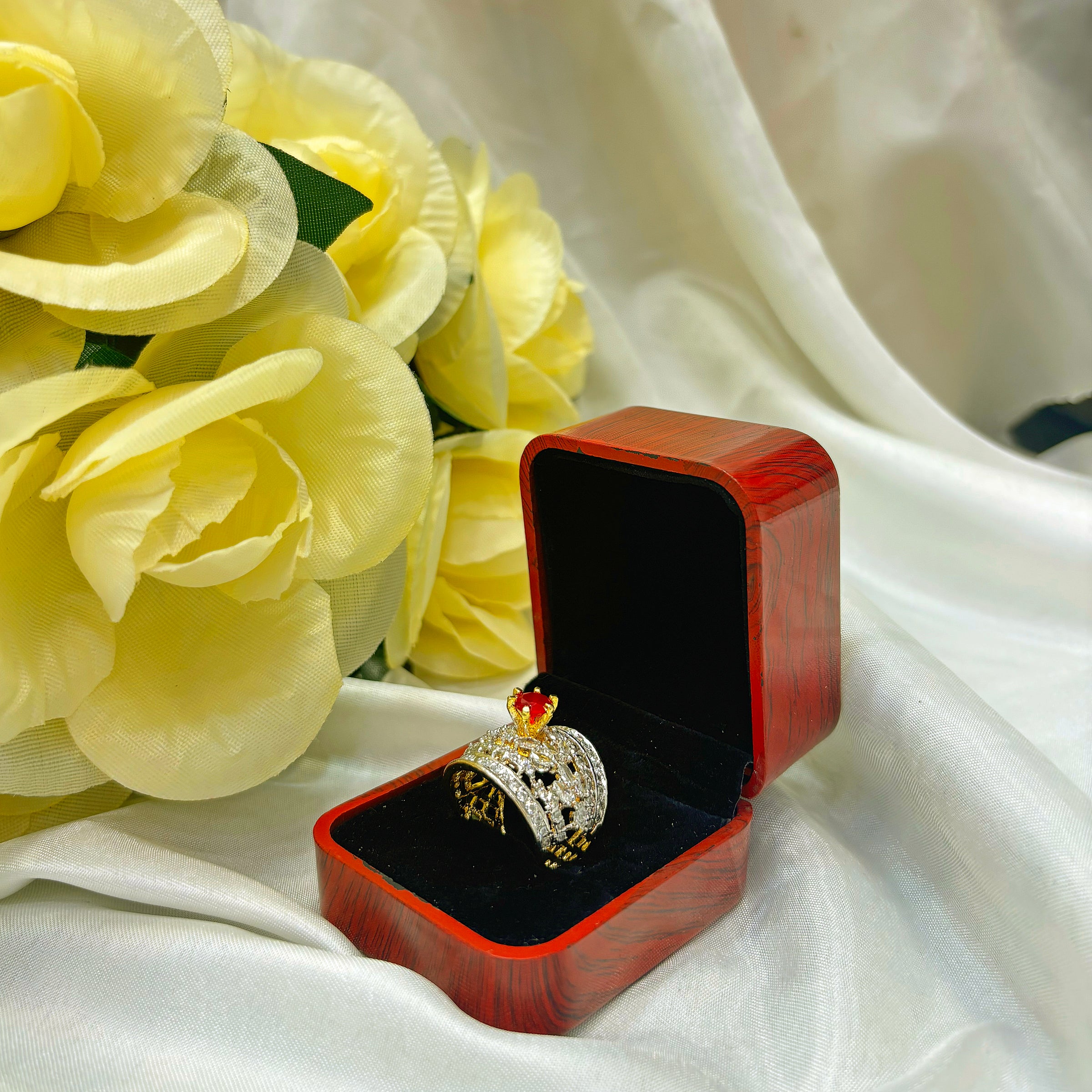 Elegant Crown Ring Set 👑✨ (RG013)