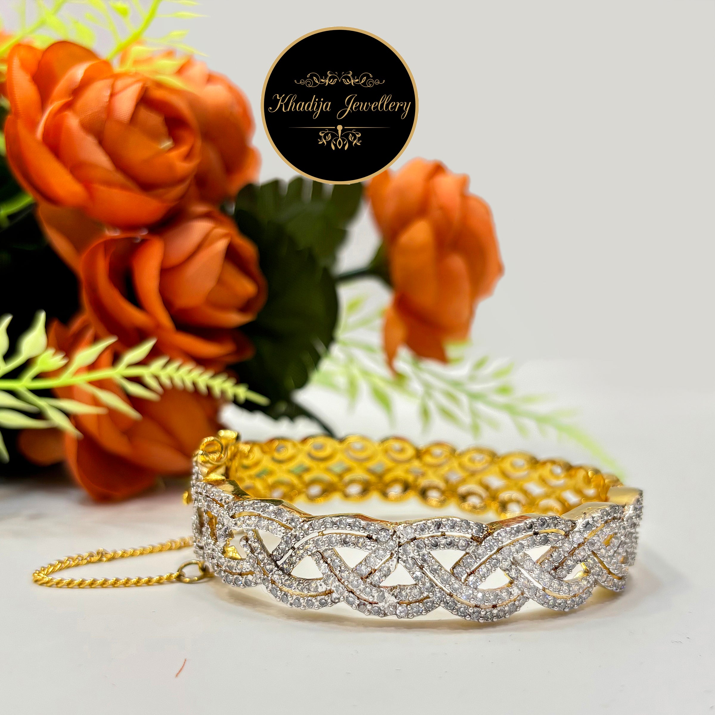 Diamond   Designer- Bracelet with Diamond  (Az54)