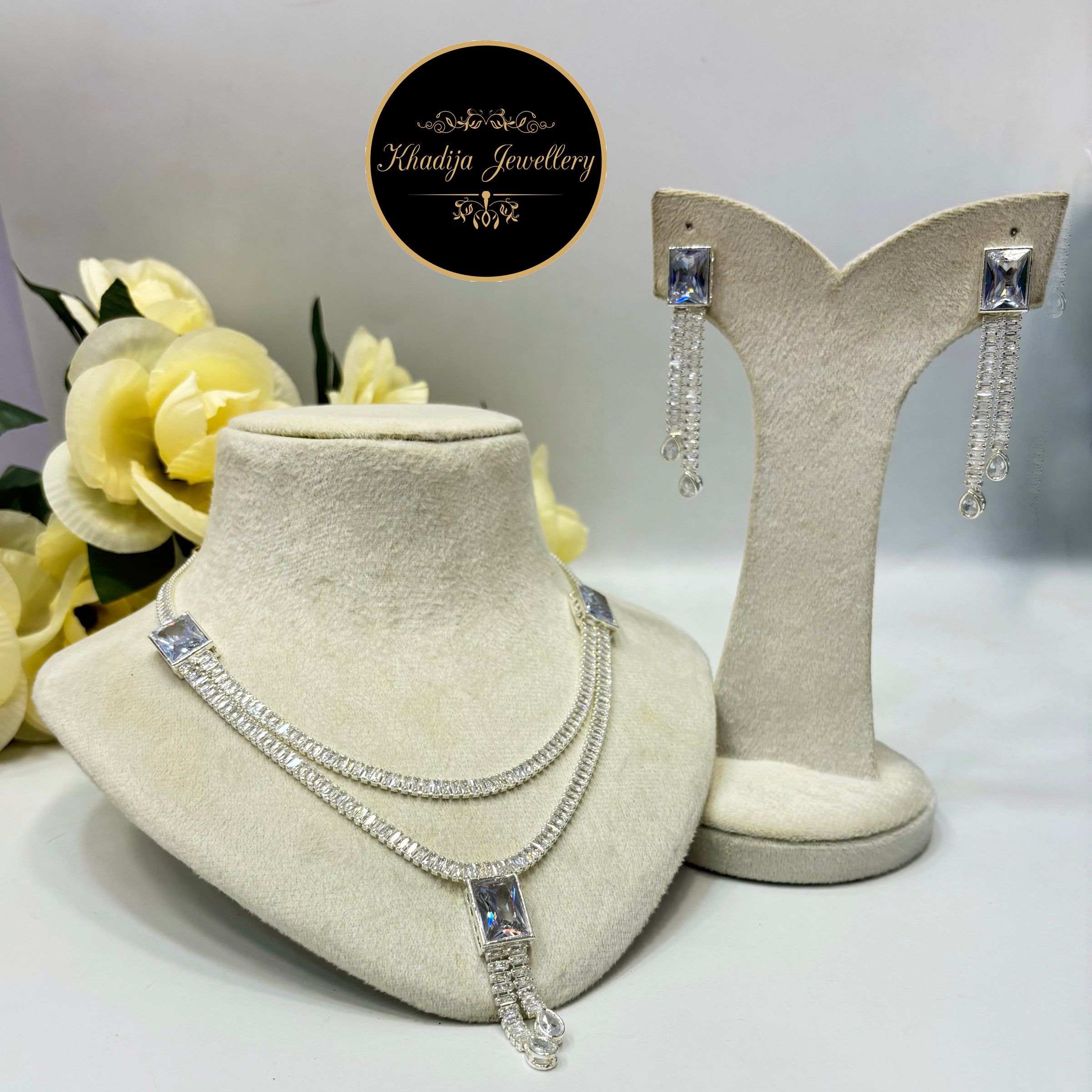 Crystal Aura Necklace Set RE0018