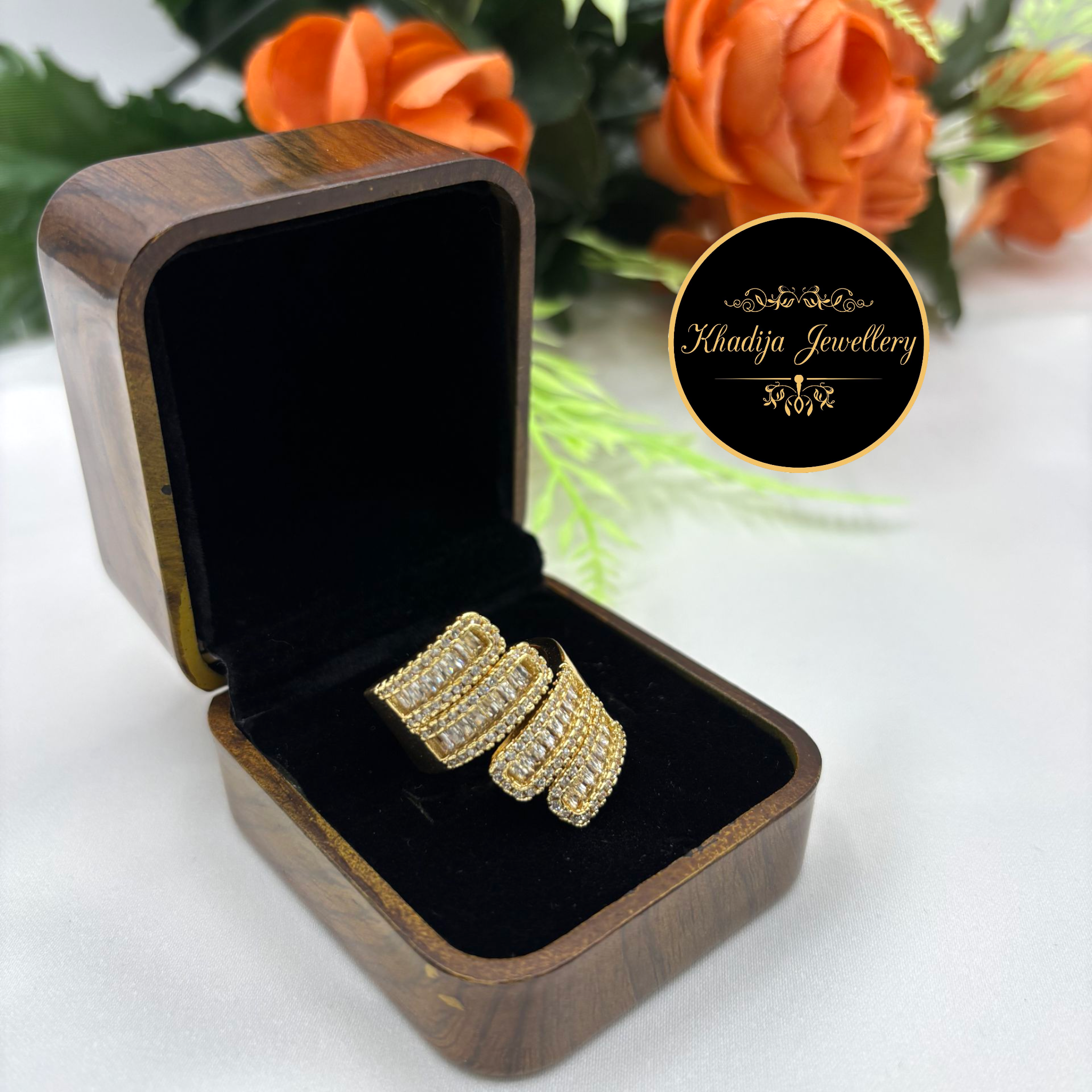 ✨️ Premium Diamond 💎Ring 💎💍 Adjustable ✨  R055