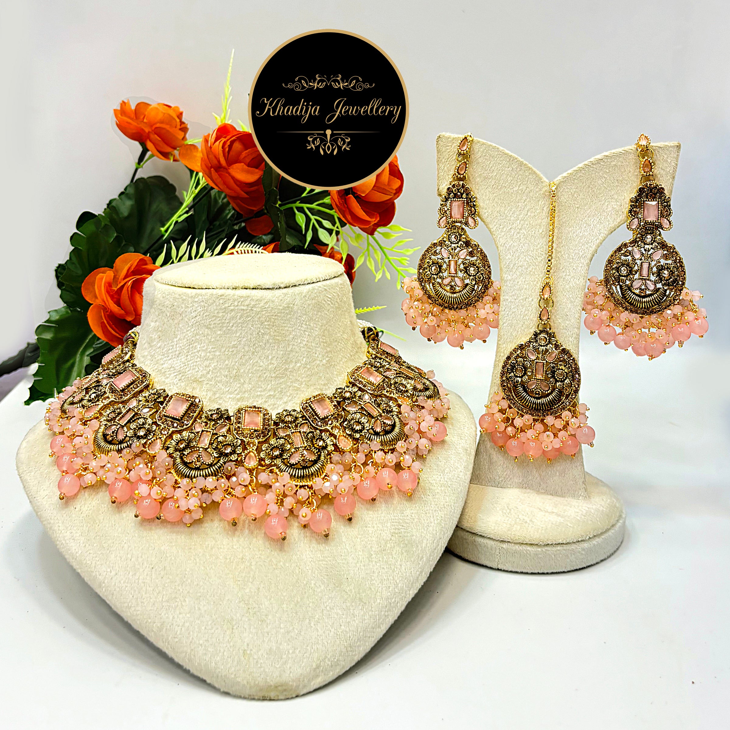 Bridal Necklace Set RE0015