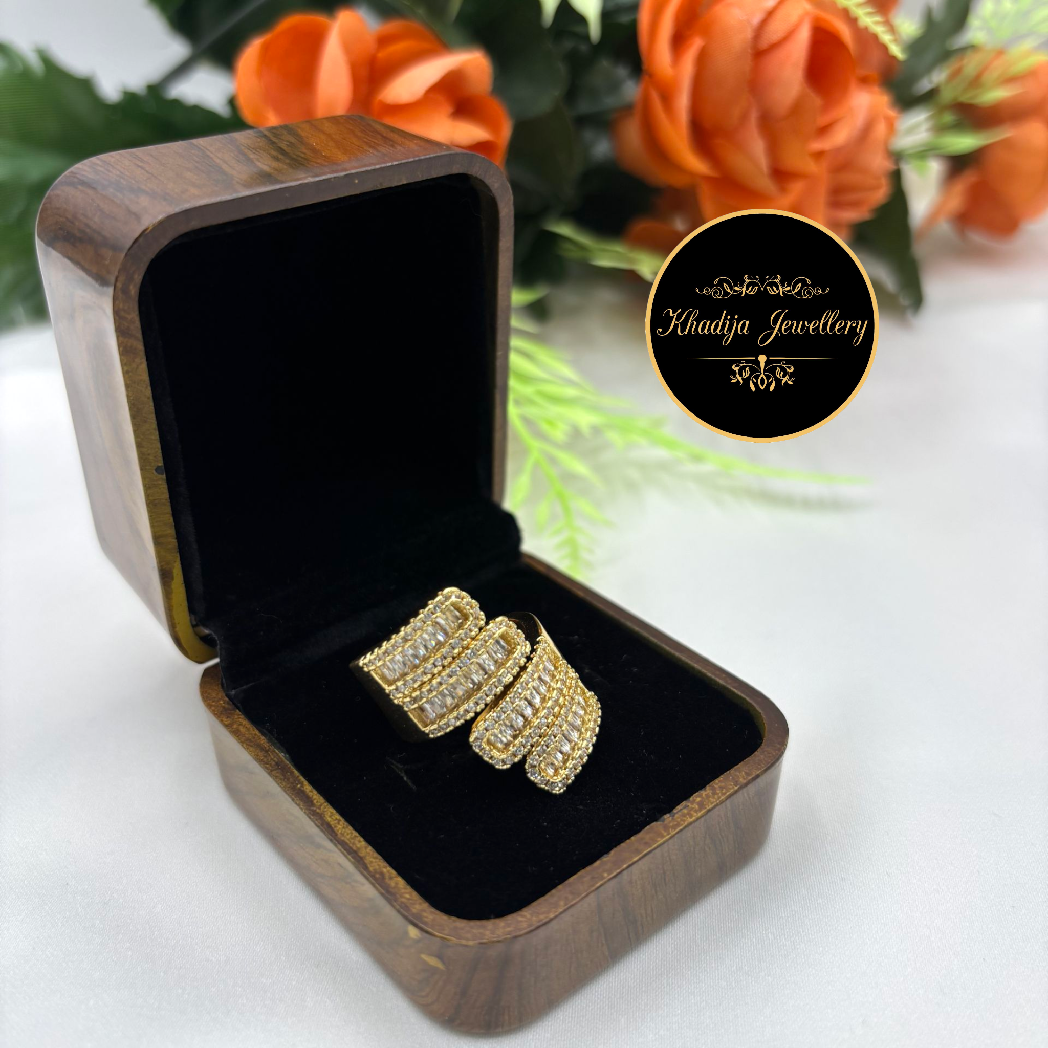 ✨️ Premium Diamond 💎Ring 💎💍 Adjustable ✨  R055